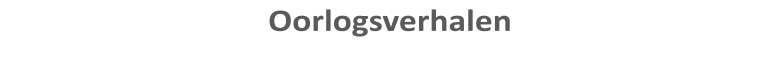 Oorlogsverhalen