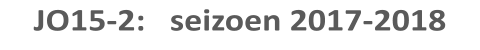 JO15-2:   seizoen 2017-2018