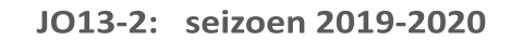 JO13-2:   seizoen 2019-2020