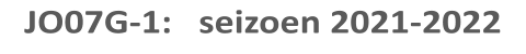 JO07G-1:   seizoen 2021-2022